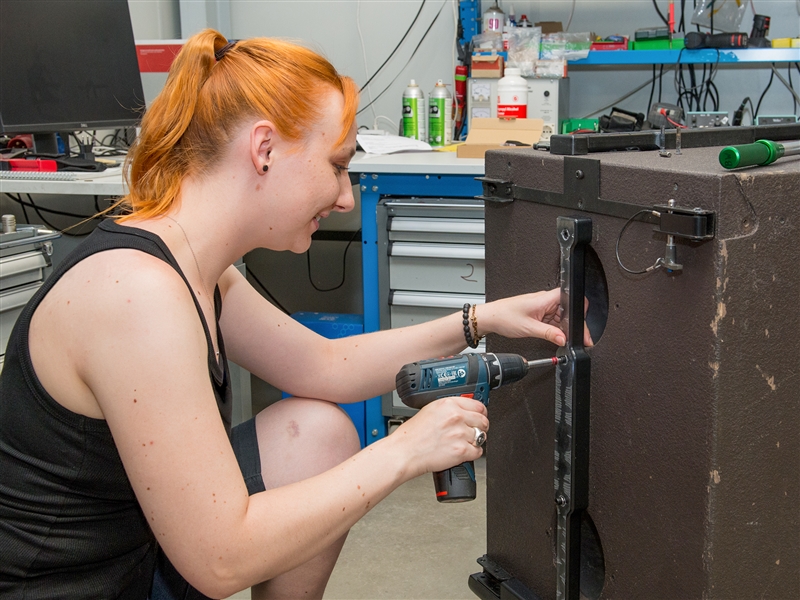 Den Griff einer Lautsprecherbox austauschen