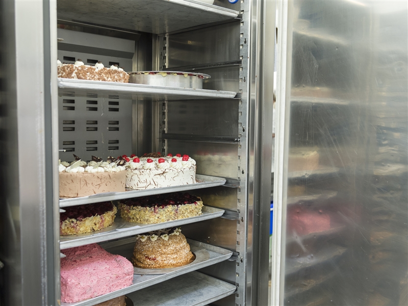 Sahneklimaschrank für Backwaren mit Sahne