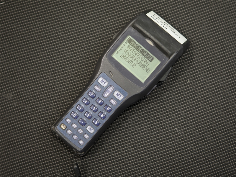 Mobiles Datenerfassungsgerät zum Scannen der Waren