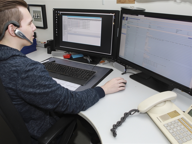 Eine telefonisch gemeldete Netzwerkstörung überprüfen